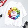 Happy Tree Friends Tshirt Kawaii Cute Style Cuddles Cartoon Graphic Shortsleeve Tee Shirt Oversized Casual Funny Y2k Clothes