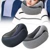 U-shaped Travel Neck Pillow Adjustable Airplane Cushion New Memory Foam Pillow