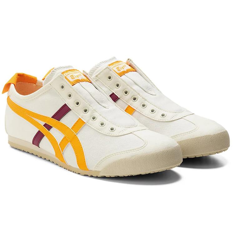 ONITSUKA TIGER Mexico 66 Slip On 'Кремовый Цитрусовый Красный' 1183A360-114