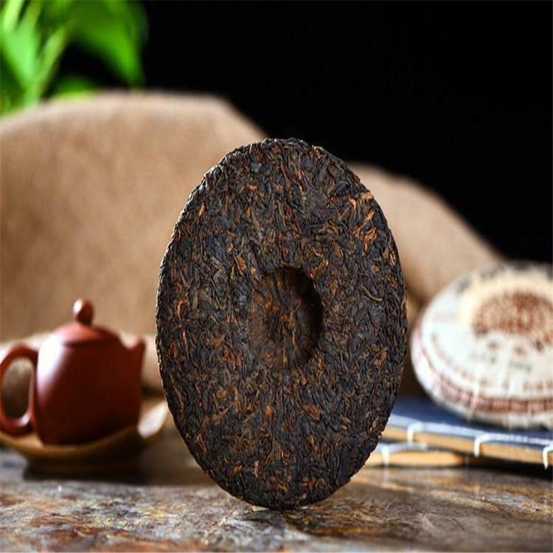 Ripe Pu'er Tea Cooked Old Tea Yunnan Pu-erh Tea Jinmao Gong Cake Brown Tree Cake