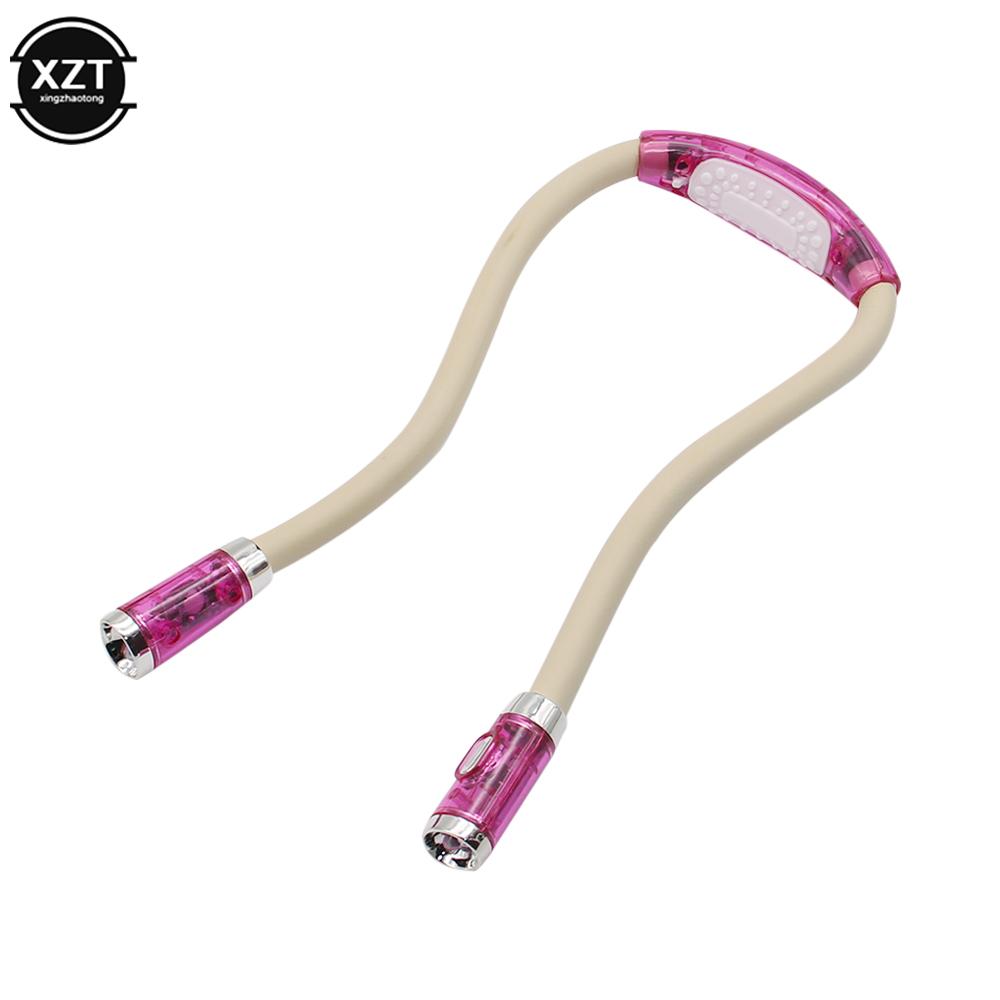 Гибкая шейная лампа для объятий, светодиодная лампа для шеи, ночная громкая связь, светодиодная лампа для шеи, лампа для чтения, новинка, светодиодная ночная лампа для кемпинга, фонарик