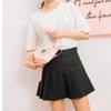 Women's Fashion High Waist Pleated  Skirt Slim Waist Casual Tennis Skirt