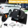 Trailer RV Keyless Entry Door Lock Latch Hatch Caravan-Motor Home Car Drawer Handle With Deadbolt Integrated Keypad Fob