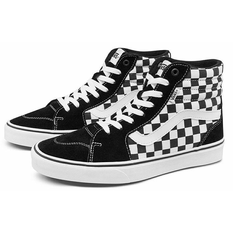 Vans Filmore High Checkerboard — черно-белые кроссовки унисекс VN0A5KXT5GX