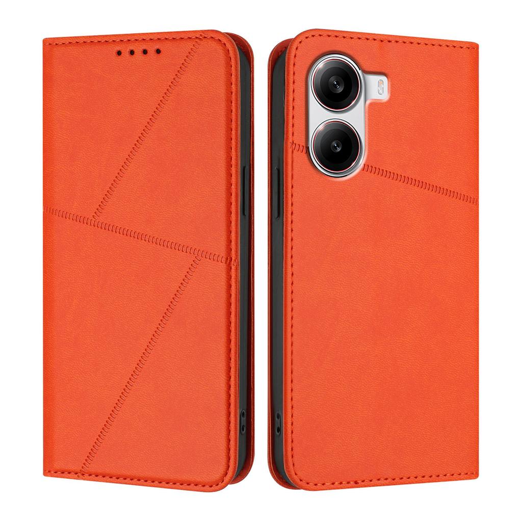 For Xiaomi Redmi Turbo 4 5G/Xiaomi Poco X7 Pro 5G Wallet Case Magnetic Closure Leather Flip Phone Cover with Stand