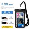 IP68 Универсальные водонепроницаемые чехлы для телефонов, сумка для iPhone 16 15 14 13 12 11 Pro Max X Xiaomi Samsung S24 Ultra Swim Cover Аксессуары