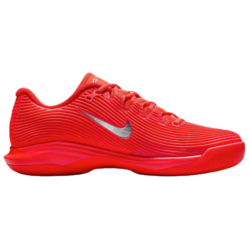 Nike Court Air Zoom Vapor 12 Premium HC US Open 2025 Pack Женские кроссовки Красный Ярко-малиновый Металлик-серебристый HQ2595-600