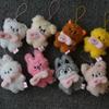 *5 см Брелок-плюшевая кукла Straykids Подвеска FM Doll Креативная кукла Подвеска для сумки Детские фанаты Милый подарок
