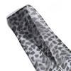 New 120cm Long Cute Fashion Leopard Print Ladies Exquisite Small Fresh Lace Flat Bottom Silk Satin All-match Pair Of Shoelaces