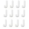 Strong Self-Adhesive J-hook Waterproof Adhesive Hanging,Bathroom Towel Key Kitchen