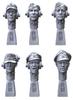 Royal Model WWII German Army Waffen SS Tank Crew Headset Resin Kit RM948 1/35 No.1 6-piece