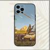 Игровой чехол P-PUBG для телефона iPhone 16,15,14,13,12,11,Pro,X,XS,Max,XR,Plus,Mini, Мягкий черный чехол