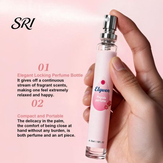 Women Perfume 35ML with Floral Fruity Scents, Pocket Size Long-Lasting Fragrance, Everyday Light Daily Wear Spray, Christmas Birthday Gift for