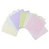 Pastel Colored Washi Paper Set, 15cm, 6 Colors, 12 Sheets, Gold Silver Flecks, Japanese Art Paper