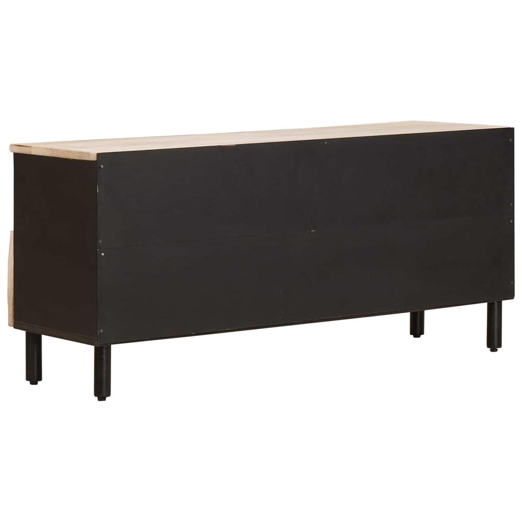 TV Cabinet with White Washed Surface 100 x 33 x 46 cm