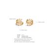 Yhpup Arrivals Plant Leaf Hollow Ear Bone Clip Earrings Prevent Allergy Metal Non-Piercing Daily Fashion Jewelry Accessories