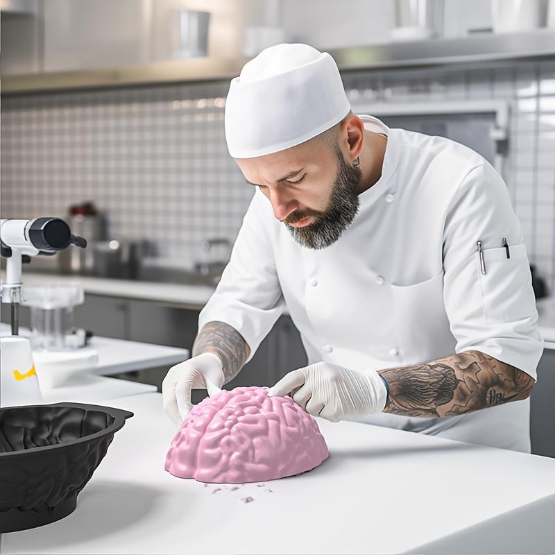 Силиконовая форма в форме мозга для кубиков льда своими руками, пудингов, шоколада, тортов, рождественского фестиваля на Хэллоуин