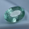 Natural Bluish Green Sapphire 10.4 Ct Oval Certified Beautiful Loose Gemstone