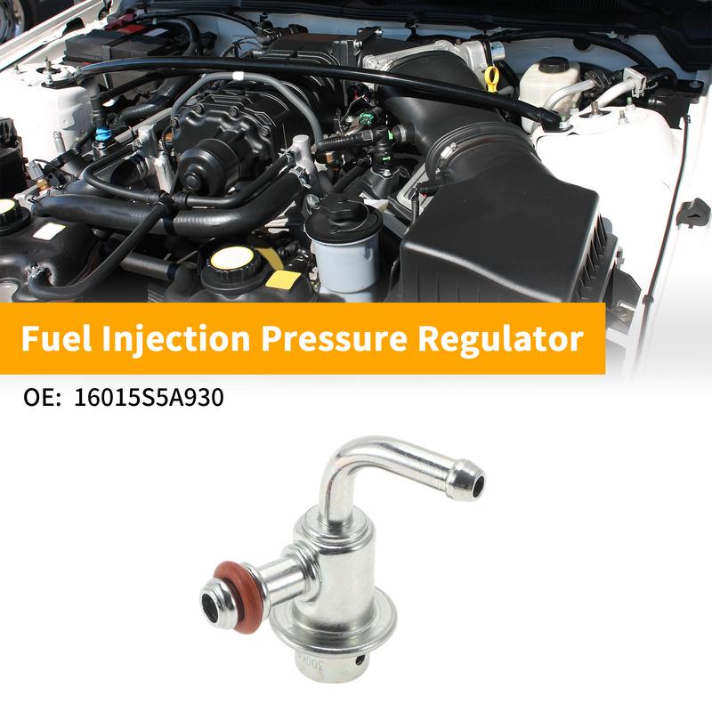 UXCELL Fuel Pressure Regulator for Honda Civic 2003-2004 No.16015S5A930 Metal 20-70 Psi