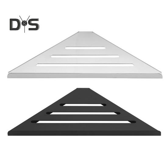 1/2 шт. угловые полки для ванной комнаты, нержавеющая сталь 304, простая установка, душевая стойка с дренажным дизайном