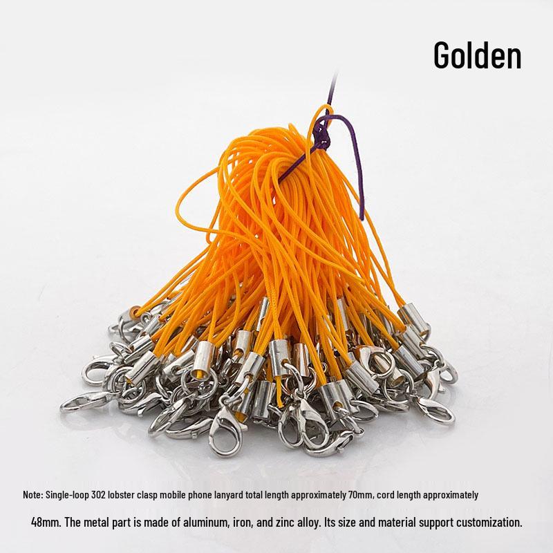 Сделай сам Красочный ремешок для мобильного телефона с карабином-лобстером – Аксессуар для ювелирных изделий ручной работы и шнурок-подвеска