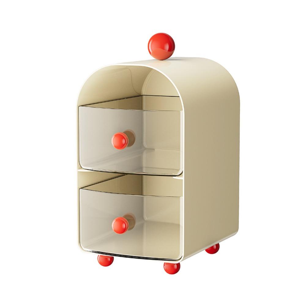 Акриловый ящик для хранения чайных пакетиков, двухслойный контейнер для хранения, новый прозрачный витринный офис