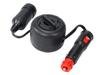 Cigarette Lighter Socket Extension Cord 300 Cm with Reel, EURO/DIN Plug with Switch