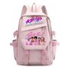 Kpop Girl Group Surrounding Korean Version Of College Style Backpack Large Capacity Primary And Secondary School Student Schoolbag