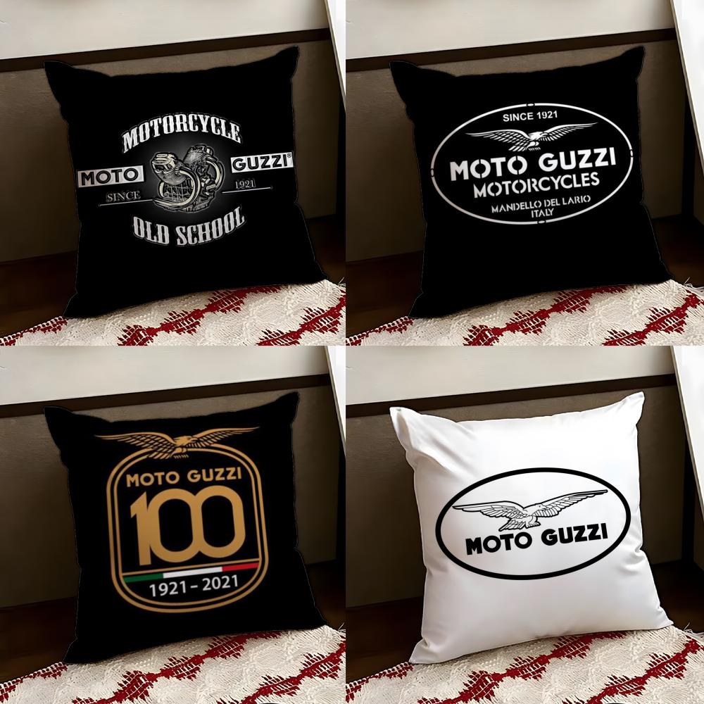 MMoto GGuzzi Cushion Cover Reversible Soft Durable Pillow Cover Home Car MultiScene Use for Daily Comfort