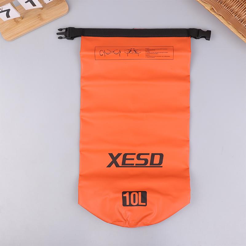 500D Водонепроницаемая сумка для плавания Dry Sack 2/5/10 л Водонепроницаемые плавучие сумки для сухих вещей Для катания на лодке, рыбалки, рафтинга, плавания