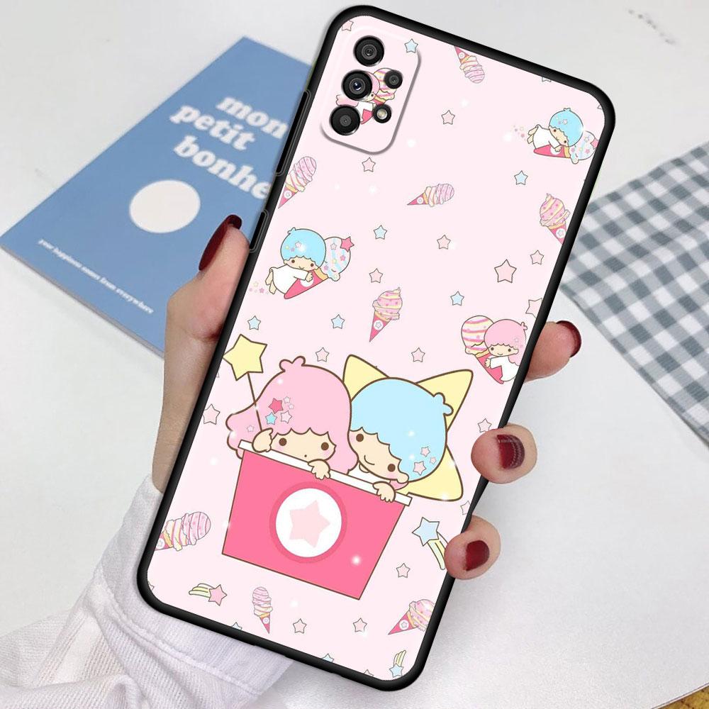 Чехол LittleTwinStars для Samsung Galaxy A52 A12 A51 A32 A21s A71 A32 5G A12 A22 A53 A31 A13 A72 A02s A41 A03 A04 Чехол для телефона
