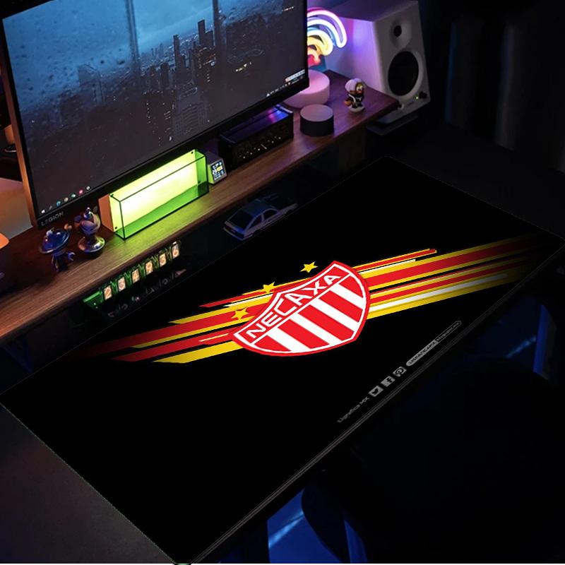 Necaxa Team Crest mouse pad, rubber base, esports desk mat, mouse pad for gamers and office use, gaming desk , easy to clean mat