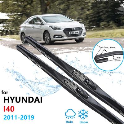 Для Hyundai i40 2011 ~ автомобильные щетки стеклоочистителя переднее стекло дворники автомобильные аксессуары 2012 2013 2014 2015 2016 2017