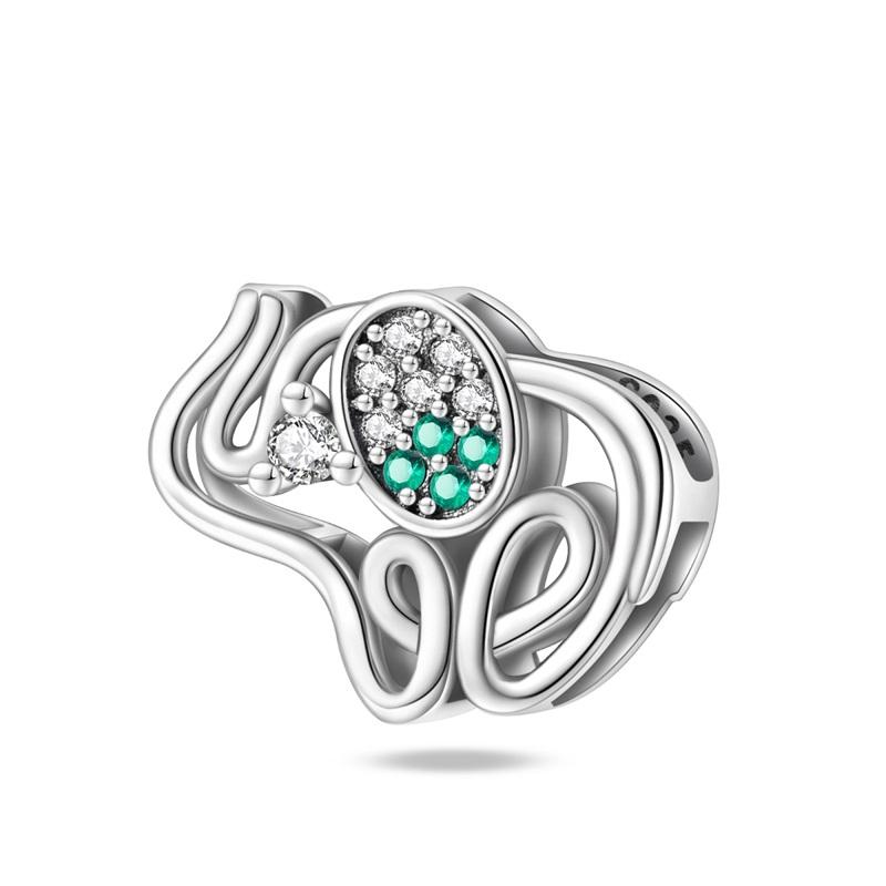 Шарм Животные Бусины Оригинальный Подходит Браслет Браслет Ожерелье Для Шармов Медь Женский Роскошный DIY Изготовление Ювелирных Изделий