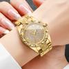 Xiaomi Luxury Diamond Women Watches Fashion Arabic Dial Ladies Quartz Wristwatch Reloj Mujer Girls Clock Gift (Without Box)