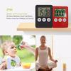 Magnetic Square LCD Digital Timer Kitchen Cooking Countdown Alarm Clock Tools