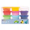 Light Clay Set - Colorful Self-hardening Modeling Clay in Jars 12 x 14