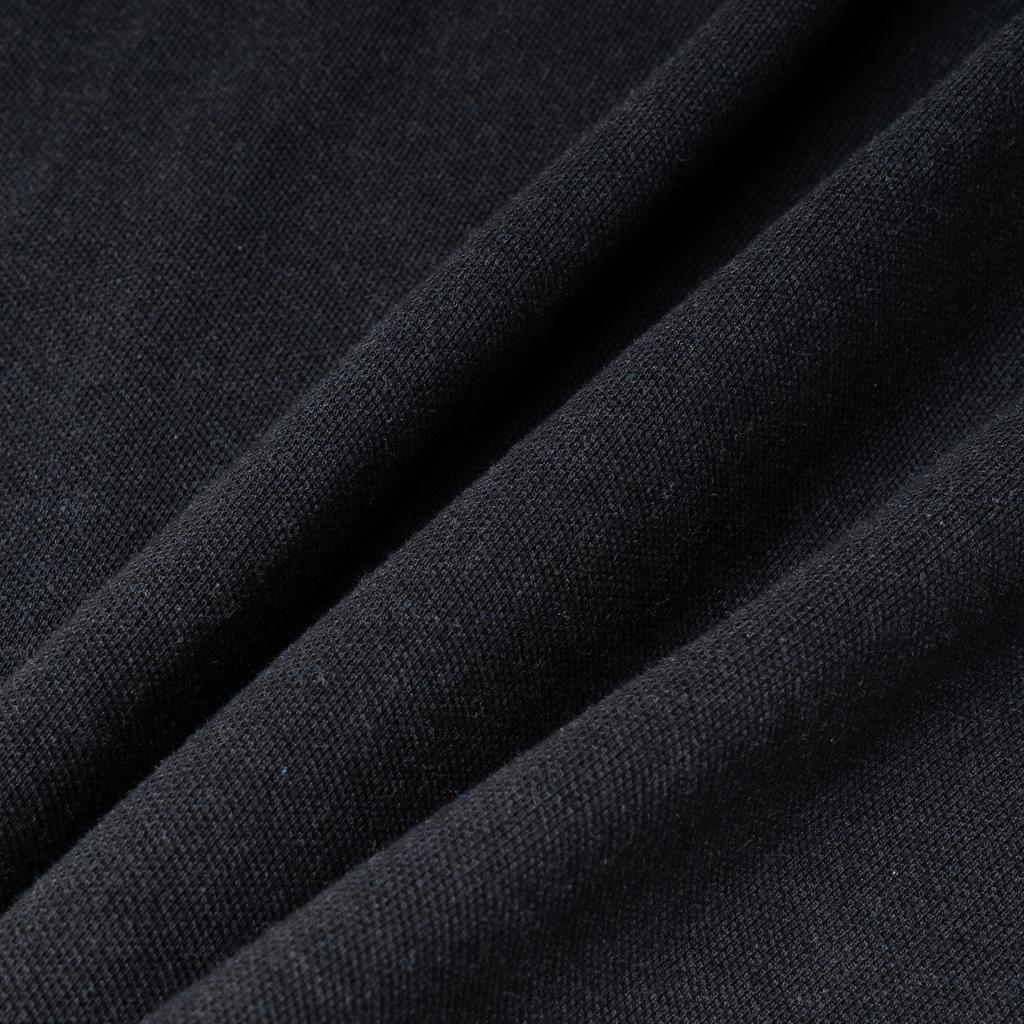 Polo Ralph Lauren SS23 Однотонная рубашка поло с коротким рукавом и вышитым логотипом, мужские топы, темно-черный 710794276-057