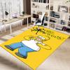 1pc Simpsons Family Portrait Carpet for Playroom Bedroom Living Room Sofa Home Decor,kids Game Area Rug Non-slip Floor Mat Y72997