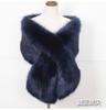 Воротник для волос шаль искусственный мех лисья шерсть большая шаль женское сценическое вечернее платье накидка шарф поддельный воротник