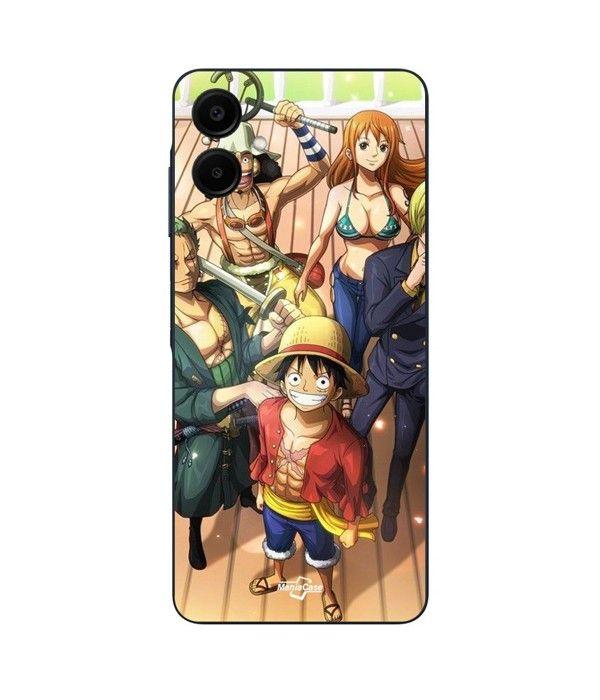 Coque de téléphone - Maniacase - Samsung Galaxy A06 - Silicone - Souple - One piece manga anime