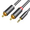 Ugreen Аудиокабель AV102 3,5 мм на 2 RCA