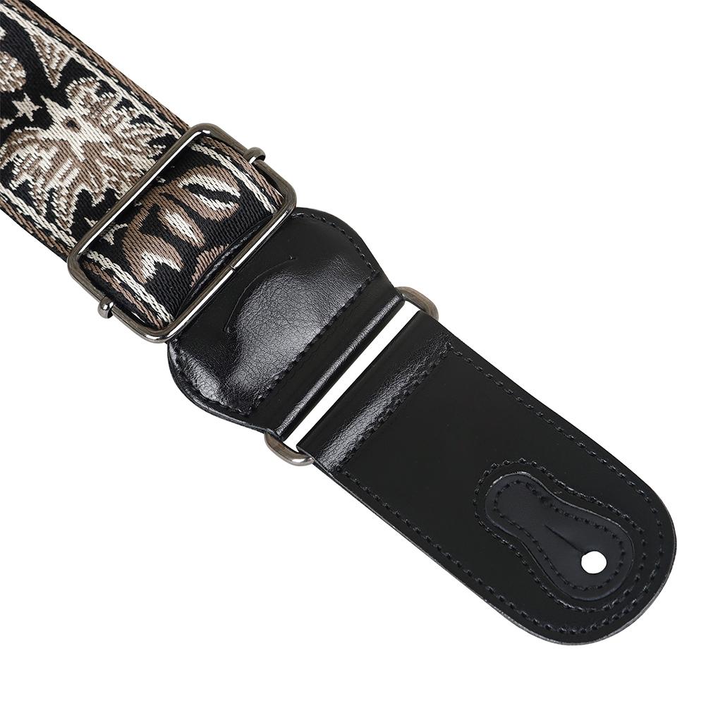 Guitar Strap Ukulele Electric Acoustic Guitar Bass Shoulder Straps With 2 Picks Adjustable Length From 94 To 156CM