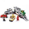 638PCS Track Transporter Vehicle Model Building Blocks Bricks Toys Gift for Adult Kids Boys