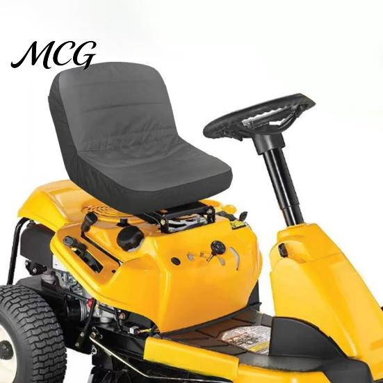Oxford Cloth Seat Cover Lawn Mower with Mesh Pocket, Waterproof Tractor Garden Bag Protector, Heavy Duty Riding Protective Heavy-duty Outdoor