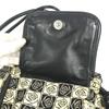 CHANEL Coco ball Camellia CC CC Mark Shoulder Bag Tote Bag Canvas Black/White