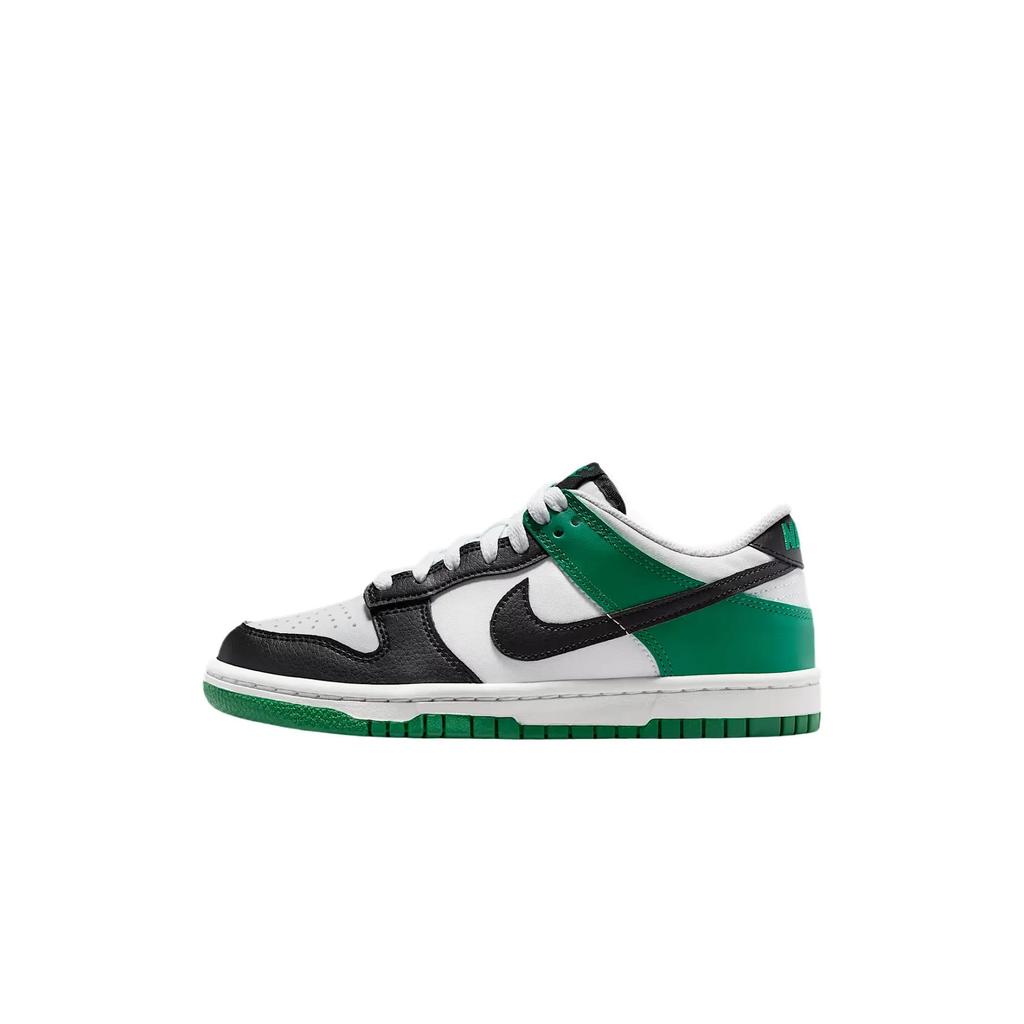 Nike Dunk Low Grade School ' Malachite Black' (Unisex) / Malachite / Black Kids' Basketball Shoes IQ0804 101