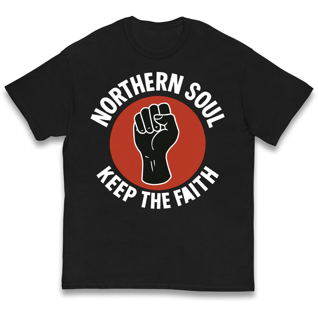 Northern Soul Keep The Faith kids t shirt