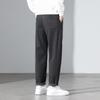 Men's Straight Leg Wool Blend Casual Trousers