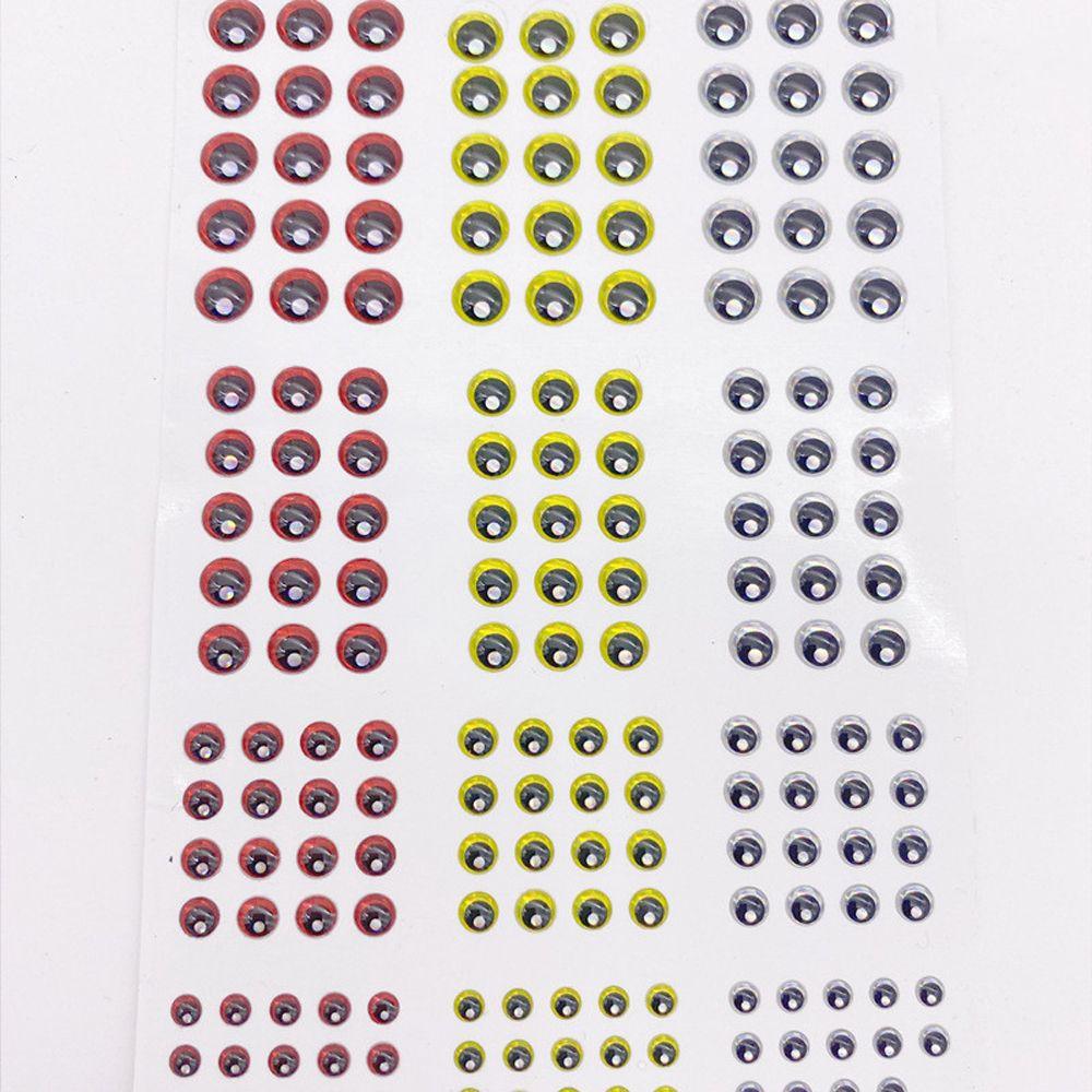 Sticker 3D 4D 5D Fly Fishing Lure Fish Eyes Fishing Lure Eyes Artificial Fish Eyes 3D Fish Eyes